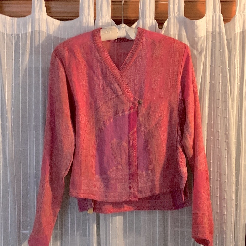 Matta wool kimono style shirt size S